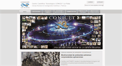 Desktop Screenshot of laplata-conicet.gov.ar